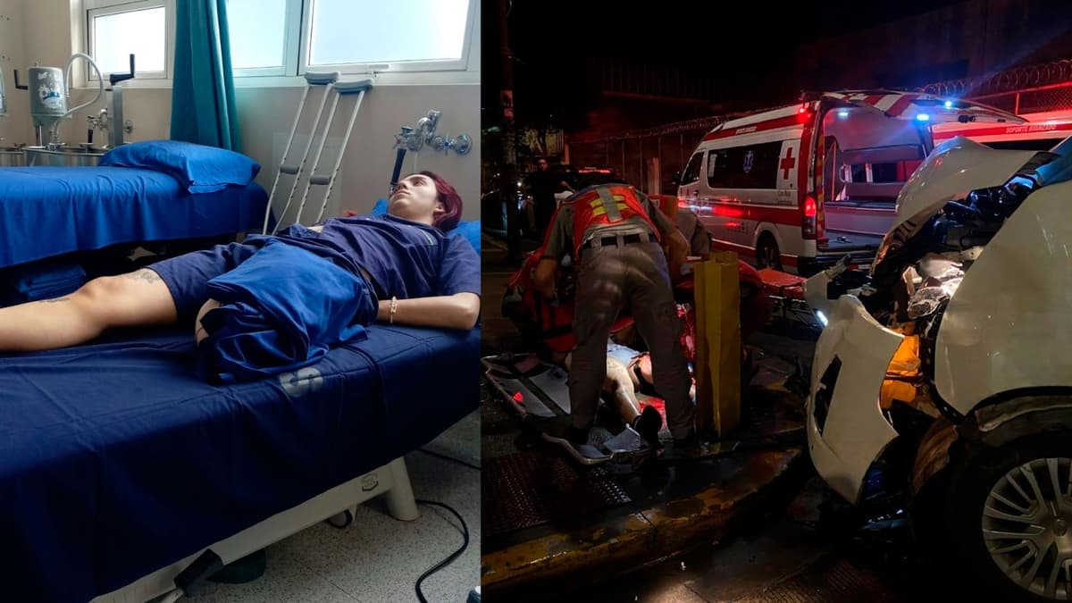 Familia pide ayuda para mujer que sufrió amputación luego de atropello en San José