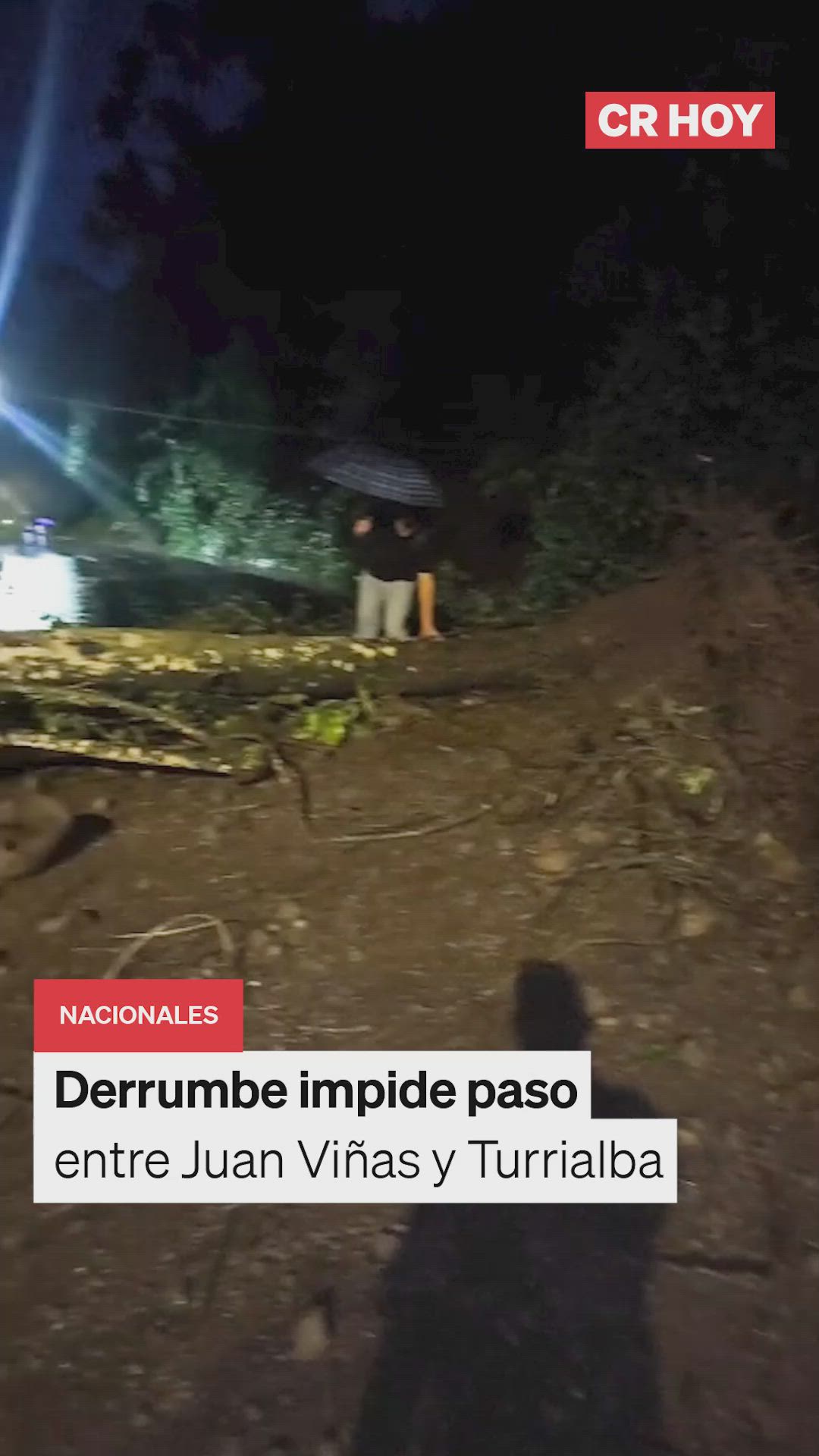 Derrumbe impide paso entre Juan Viñas y Turrialba