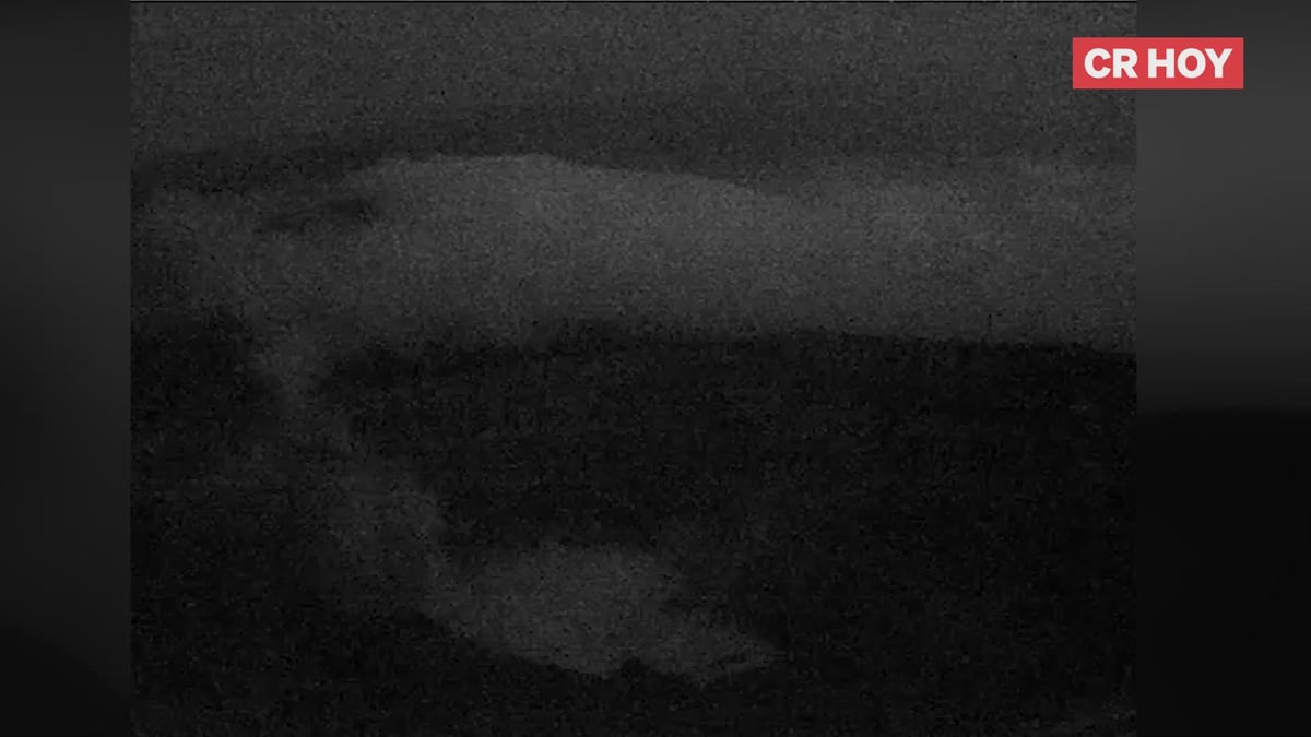 Erupción del Poás esta madrugada