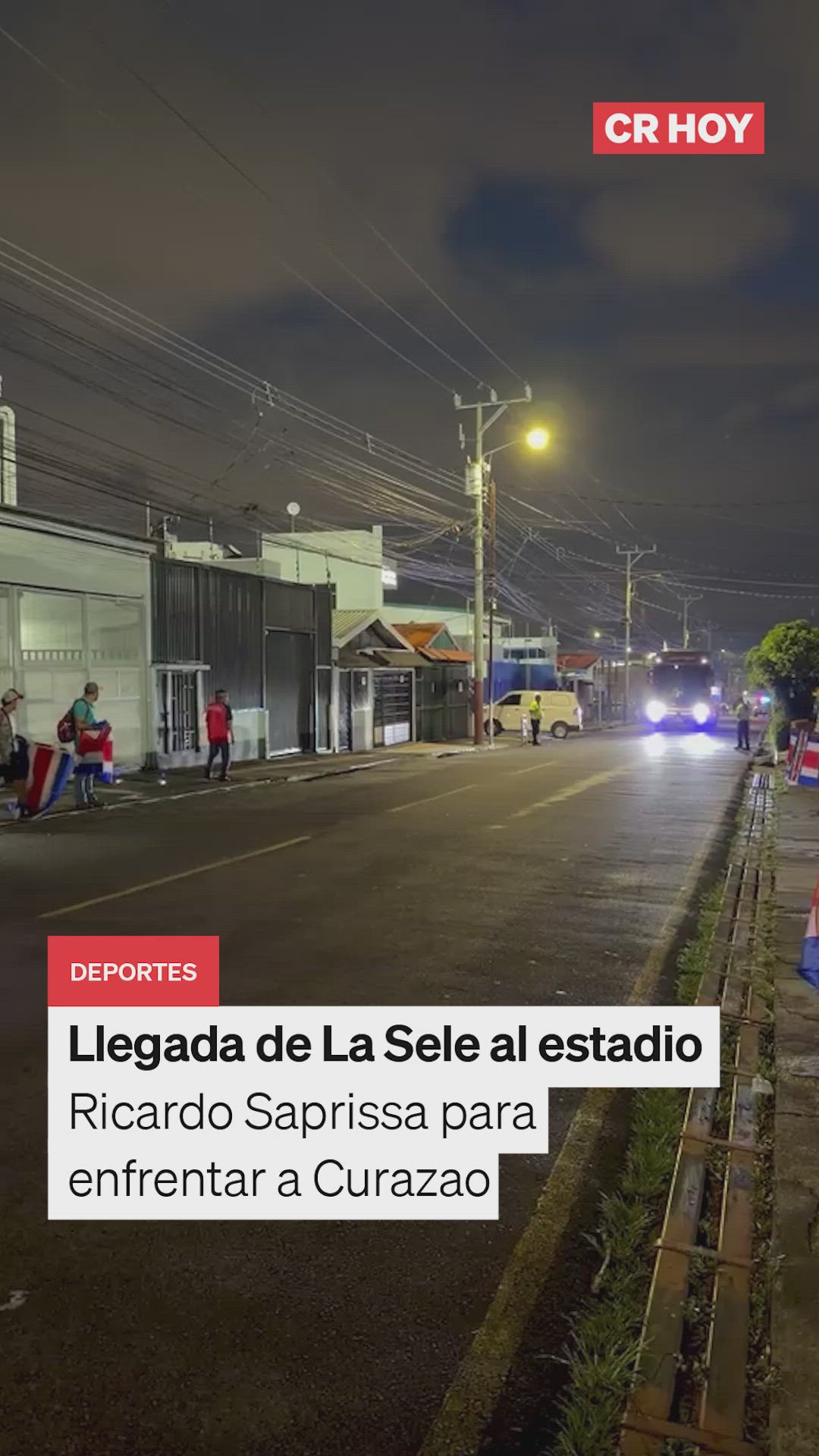 Llegada de La Sele al estadio Ricardo Saprissa para enfrentar a Curazao