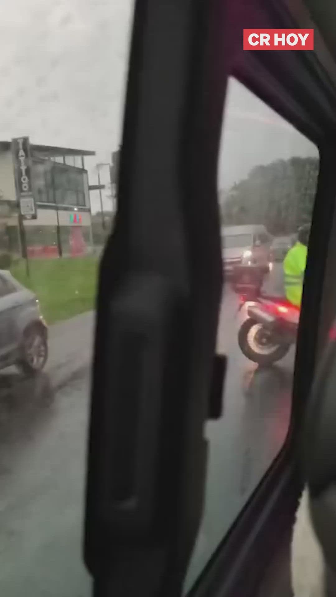 Así detuvieron a chofer en San Rafael de Alajuela