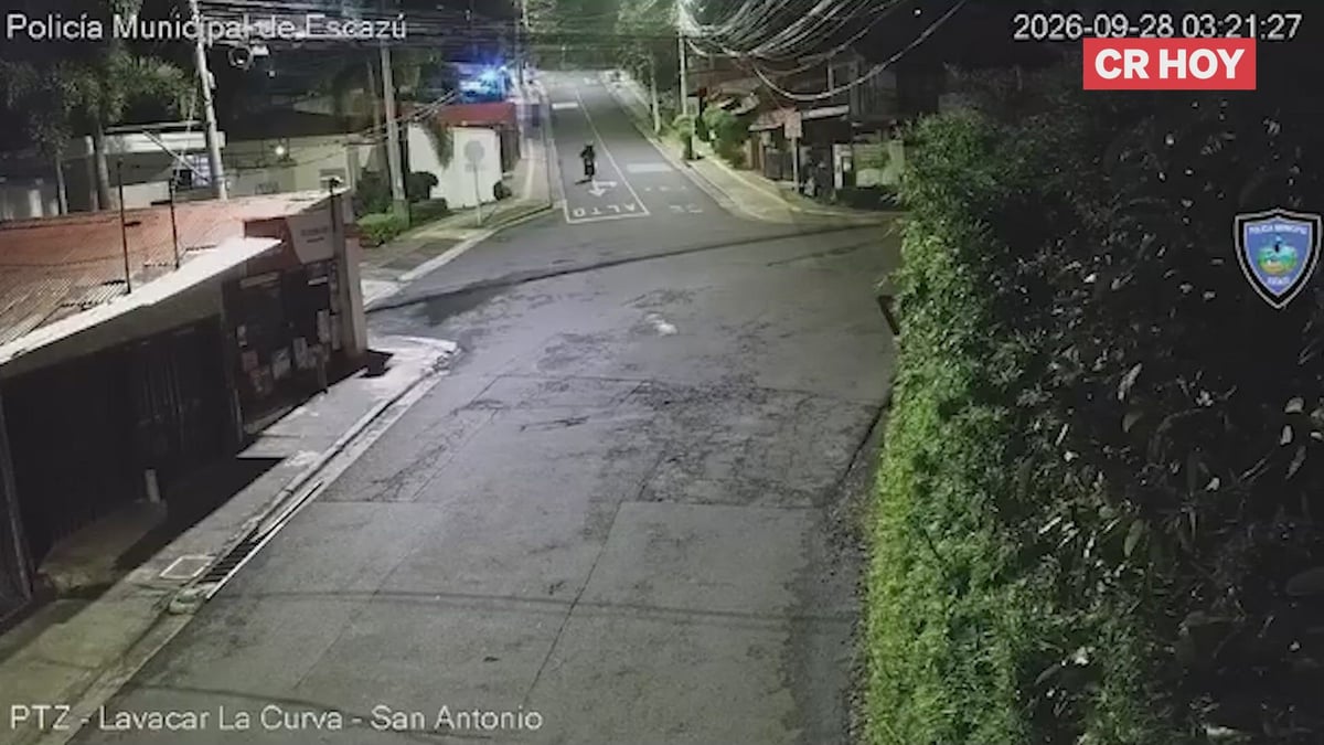 Cámaras permiten a policías de Escazú detener a dos hombres por amenazas