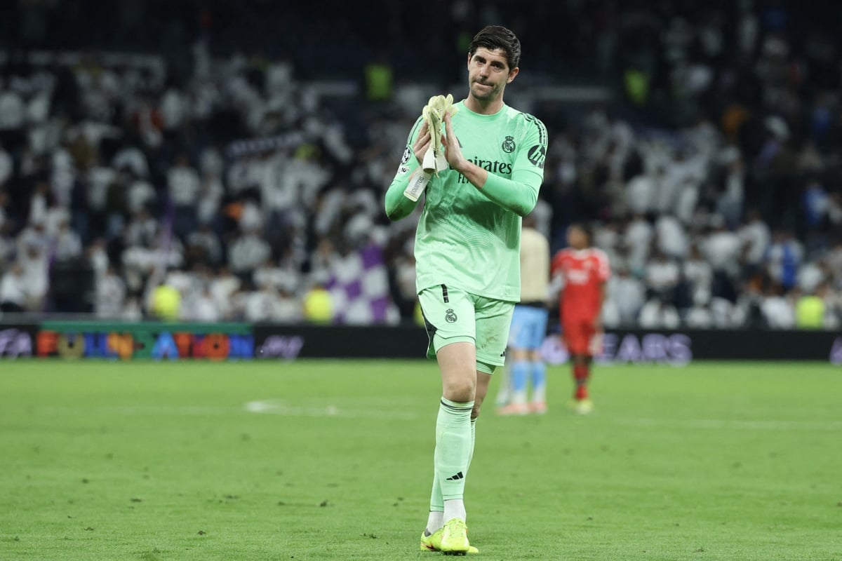 Real Madrid pierde a Thibaut Courtois a horas del Clásico