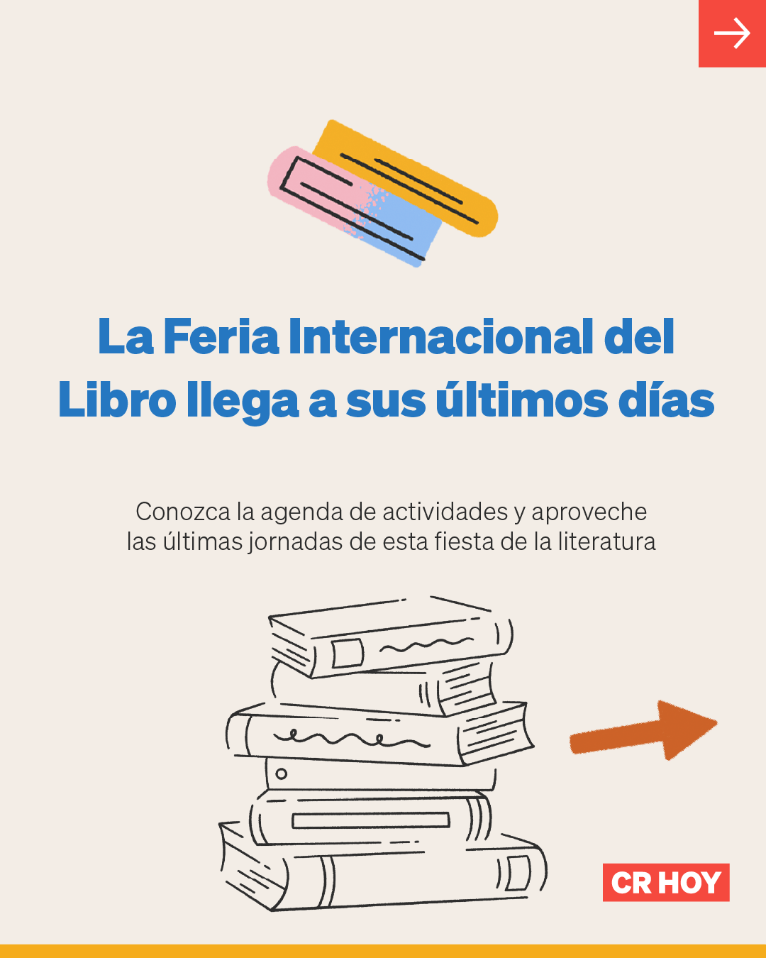 Últimos días de la Feria Internacional del Libro: conozca las actividades