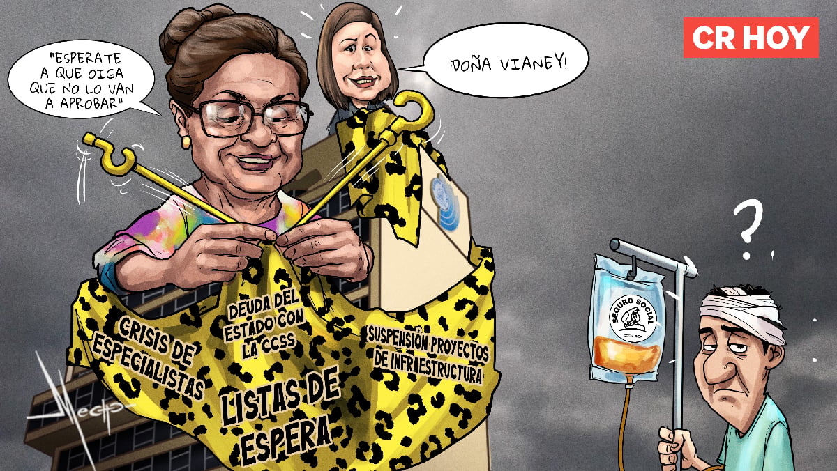 Vicepresidenta de la CCSS estuvo cosiendo durante sesión: “Sé que no es lo correcto”
