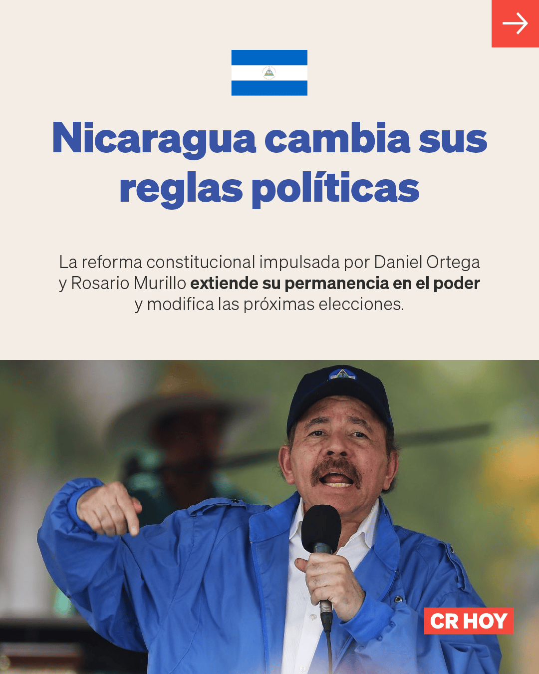 ¿Qué cambia en Nicaragua con la nueva reforma constitucional de Ortega y Murillo?
