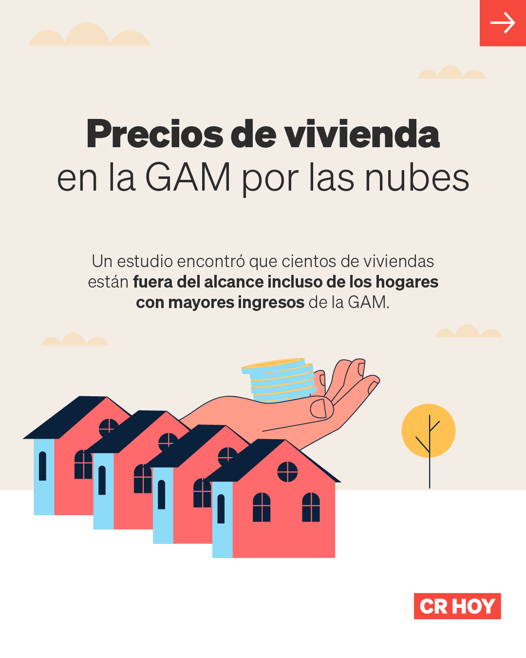 Oferta de vivienda en la GAM excluye incluso a hogares más ricos