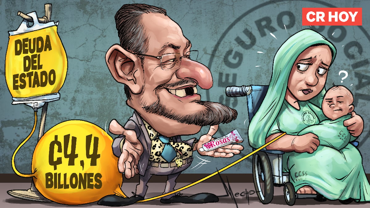 Chaves descarta pagar deuda del Estado con la CCSS