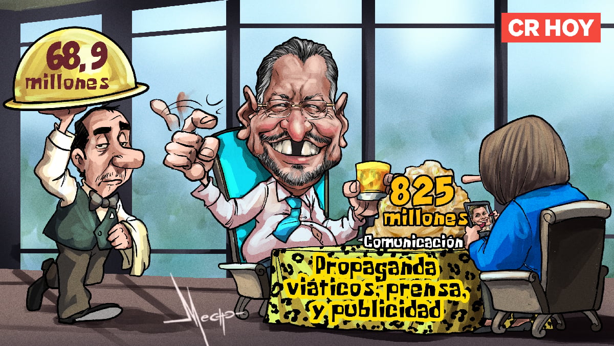 Gobierno plantea aumento de ¢68,9 millones para comunicación de Casa Presidencial