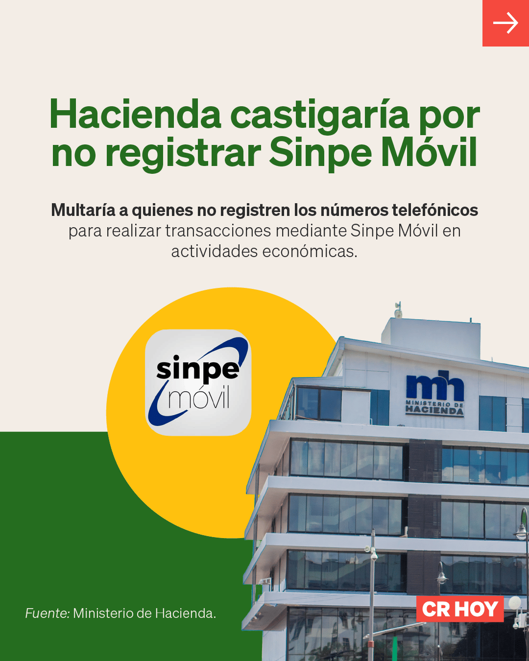 Pequeños empresarios califican de desproporcionada multa por no registrar Sinpe Móvil