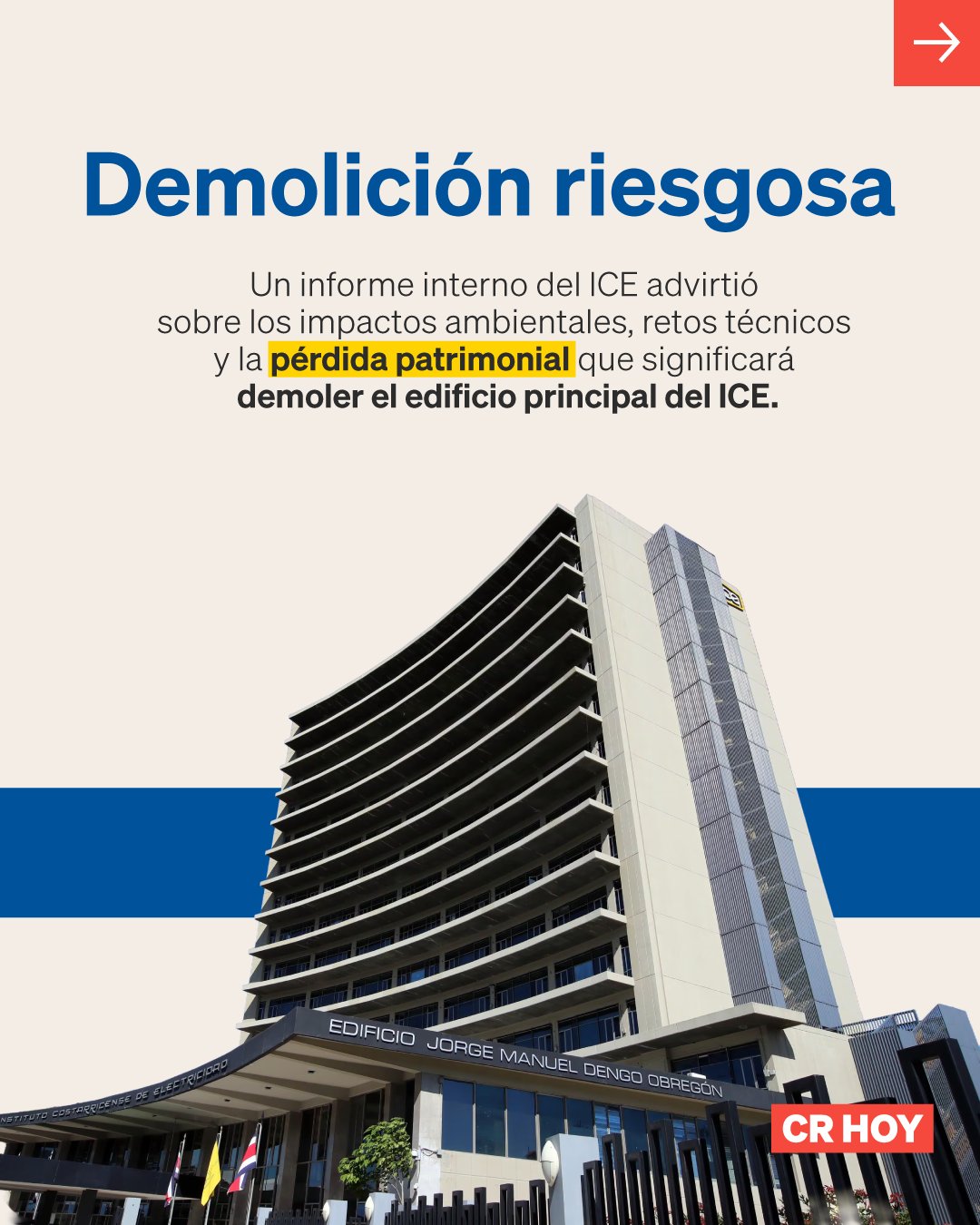 Informe de 2025 advierte sobre riesgos de demoler edificio del ICE