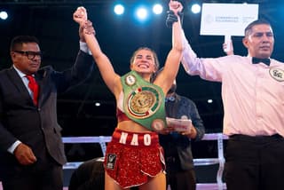 Naomy Valle, lista para volver al ring.