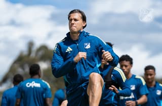 Juan Pablo Vargas defensa del Millonarios de Colombia.