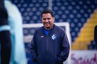 Amarini Villatoro, técnico de Cartaginés. Cortesía Cartaginés