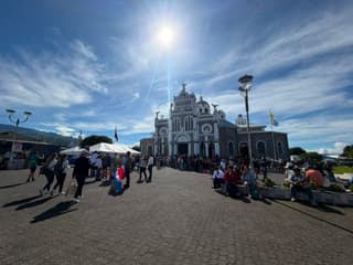 Romería atrae visitantes de Centroamérica