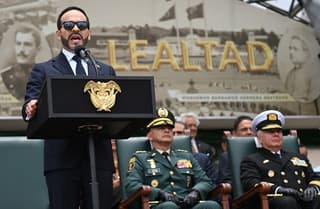 Abelardo de la Espriella, presidente de Colombia.AFP