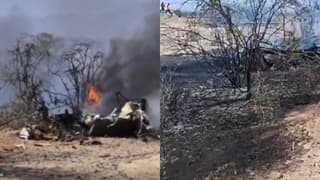 (Video) Tragedia en Perú: Primeras imágenes de donde cayó avioneta con 13 personas