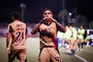 John Paul Ruiz celebra su gol. Cortesía LDA.