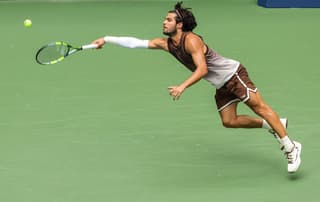 Carlos Alcaraz triunfa en el debut del US Open.