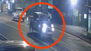(Video) Buscan al conductor de pick-up que se fugó luego de matar a motociclista