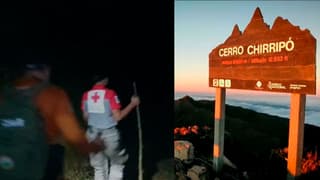 Búsqueda de hombre en el Chirripó.