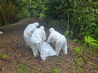 Cuerpo allanamiento Pacuare