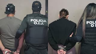 (Fotos) Detienen a pareja sospechosa de legitimación de capitales en San Carlos