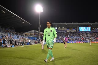 Rocco Ríos Novo, portero del Inter Miami. (Photo by Minas Panagiotakis / GETTY IMAGES NORTH AMERICA / Getty Images via AFP)