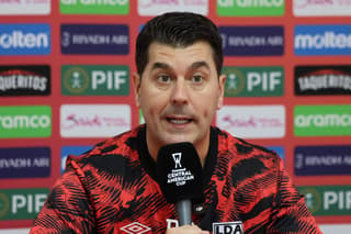 Ismael Rescalvo, DT de Alajuelense. Cortesía LDA.