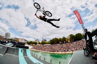 Kenneth Tencio, atleta de BMX estilo libre. Cortesía.