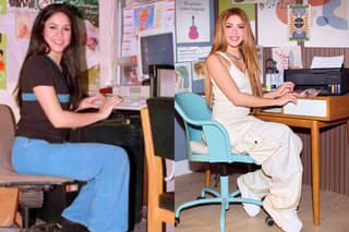Shakira recrea la foto que dio origen a uno de sus memes más virales