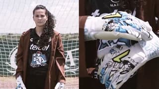 La portera Noelia Bermúdez.