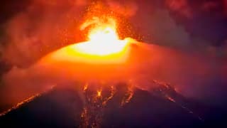 (Video) Así fue la potente erupción del Volcán de Fuego en Guatemala