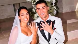 ¡No caiga! Fotos que circulan de la boda de Cristiano y Georgina son IA