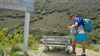 Él es Reynaldo Pineda, el hombre que desapareció en el Chirripó
