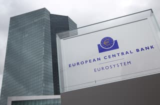 Banco Central Europeo en Fráncfort.AFP
