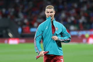 Cristiano Ronaldo con la Selección de Portugal. (Photo by Patricia de Melo Moreira / AFP)
