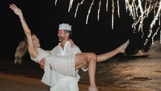 Donald Trump Jr. y Bettina Trump celebraron su boda en mayo con fiestas en las Bahamas, cuyos gastos fueron pagados por el empresario ruso Umar Kremlev.