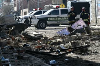 Reportan 14 personas desaparecidas en Bolivia tras explosiones en recinto militar