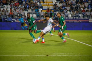 Honduras perdió ante Surinam. Cortesía Concacaf.