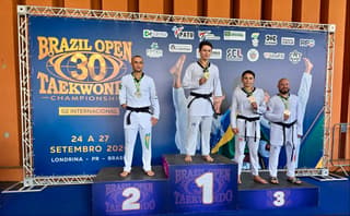 Ticos ganan medalla en Brasil. Cortesía Comité Paralímpico.
