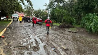 Cruz Roja pone a salvo a 18 personas tras deslizamiento en San Pablo de Heredia