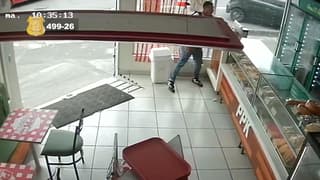 Sospechoso robo panadería