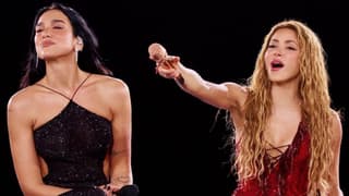 (Video) Dua Lipa y Shakira cantan juntas “Antología”