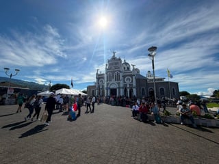 Romería atrae visitantes de Centroamérica