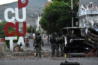 Al menos 11 heridos por atentado en Colombia a días de la investidura presidencial