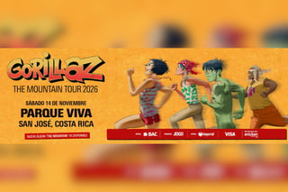 Agotadas todas las entradas para el concierto de Gorillaz