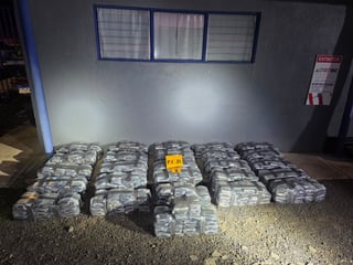 Encuentran 250 kilos de marihuana en carro que circulaba por El Guarco