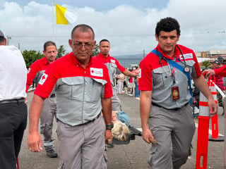 Cruz Roja atendió a 267 romeros durante la última noche