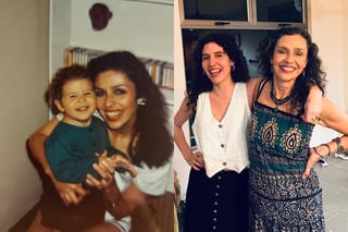 De madre a hija: así nació la pasión artística de Valentina Maurel